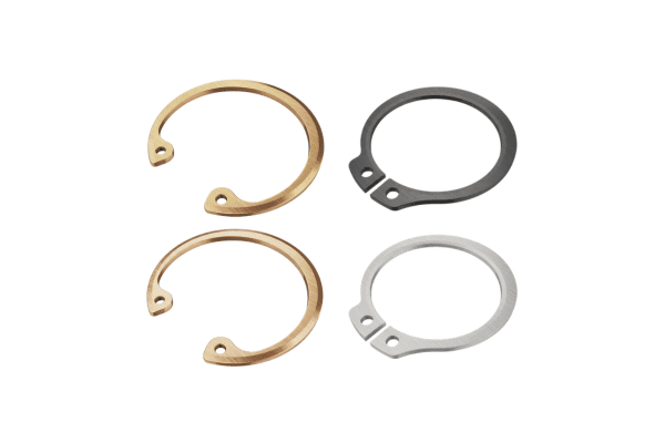 Beveled and Bowed retaining ring circlips