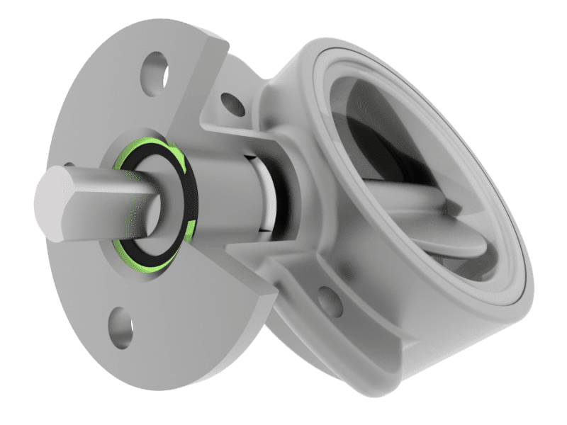 Butterfly Valve Spiral Ring