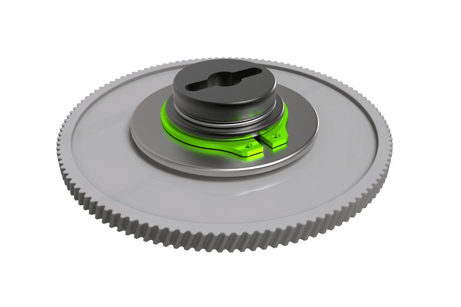 Axial circlip used in an automotive drive shaft assembly