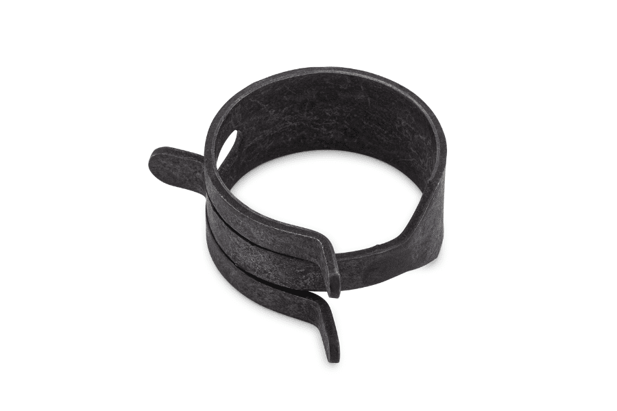 light constant tension band hose clamp