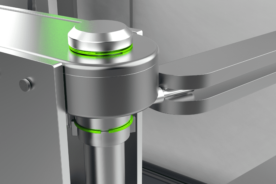 aircraft front entry door application render