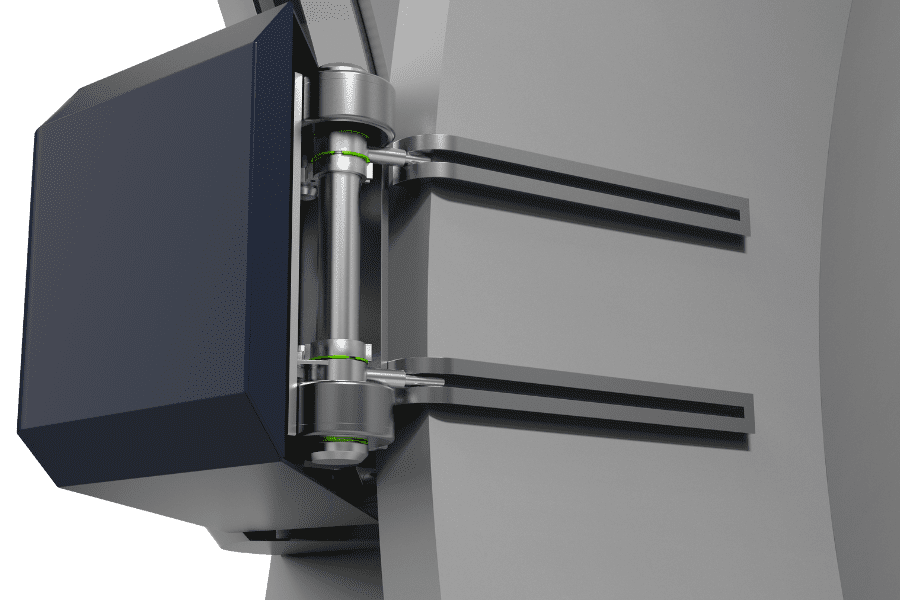 aircraft front entry door application render