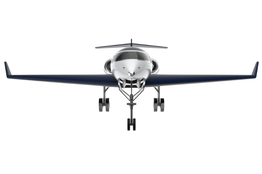aerospace front landing gear application render2