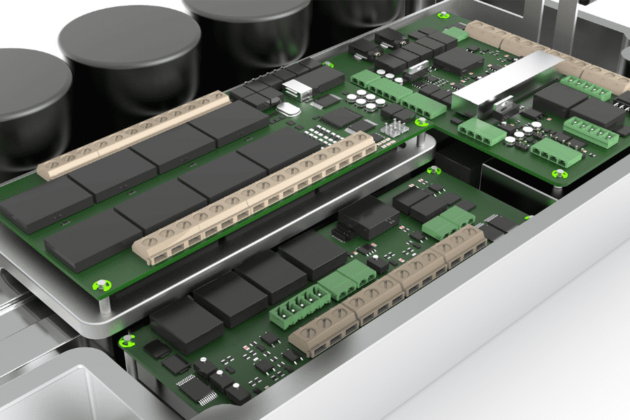 ev inverter renders