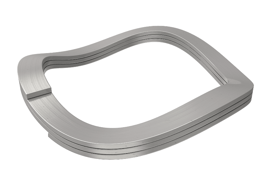 Nested wave spring
