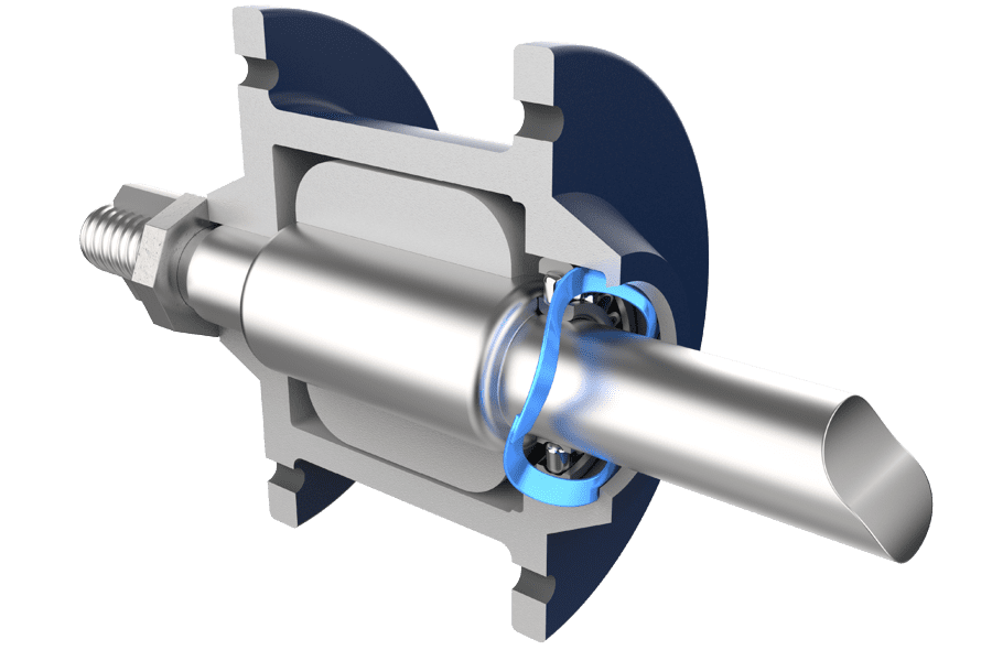Single-turn wave spring controlling preload in an automotive steering mechanism.