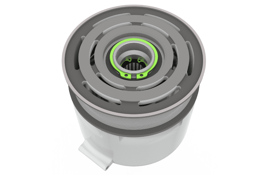 Pulley System Retaining Ring