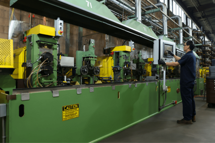 rolling mill for wire