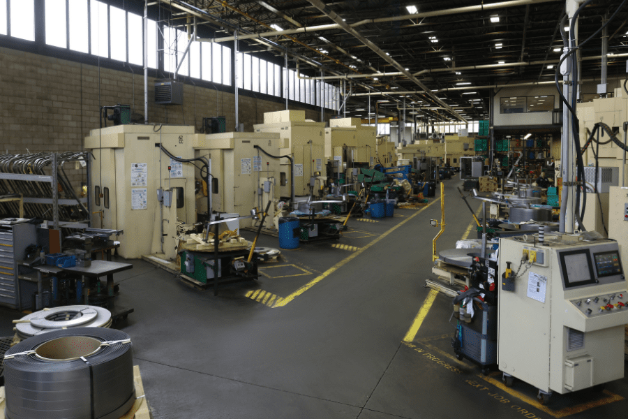 retaining ring stamping press